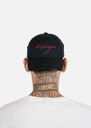 Upside Down Cherry - Dad Cap - Black